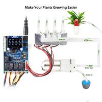 Elecrow automatyczna woda roślinna zestaw do Arduino czujnik wilgotności gleby DIY ogrodnictwo samo podlewanie inteligentna woda roślinna zestaw chłodzący 2
